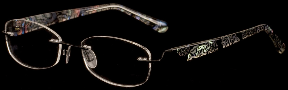 SHEER TITANIUM TSO 02 Rimless Glasses InternetSpecs.co.uk