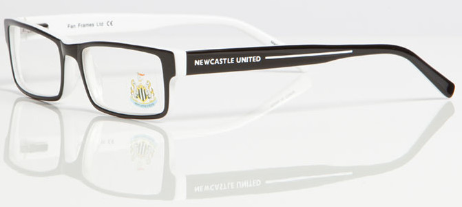 NEWCASTLE UNITED FC ONE 003 Glasses InternetSpecs.co.uk