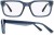 Colour Choice: Blue Crystal (C1),  Frame Size (mm): Eye Size: <b>57</b> Bridge Size: <b>19</b> Sides: <b>150</b>