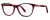 Colour Choice: Bordeaux (01),  Frame Size (mm): Eye Size: <b>54</b> Bridge Size: <b>15</b> Sides: <b>140</b>