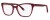 Colour Choice: Bordeaux (02),  Frame Size (mm): Eye Size: <b>53</b> Bridge Size: <b>17</b> Sides: <b>135</b>