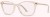Colour Choice: Crystal Pink (02),  Frame Size (mm): Eye Size: <b>52</b> Bridge Size: <b>16</b> Sides: <b>140</b>