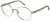Colour Choice: Matt Gold (001),  Frame Size (mm): Eye Size: <b>52</b> Bridge Size: <b>18</b> Sides: <b>140</b>