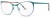 Colour Choice: Teal (C2),  Frame Size (mm): Eye Size: <b>51</b> Bridge Size: <b>18</b> Sides: <b>135</b>