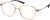 Colour Choice: Light Brown (535),  Frame Size (mm): Eye Size: <b>52</b> Bridge Size: <b>17</b> Sides: <b>140</b>