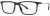 Colour Choice: Matt Black (C2),  Frame Size (mm): Eye Size: <b>53</b> Bridge Size: <b>18</b> Sides: <b>140</b>