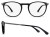 Colour Choice: Matt Black (BLK),  Frame Size (mm): Eye Size: <b>50</b> Bridge Size: <b>21</b> Sides: <b>147</b>
