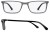 Colour Choice: Grey Striation (GRY),  Frame Size (mm): Eye Size: <b>54</b> Bridge Size: <b>17</b> Sides: <b>145</b>