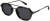 Colour Choice: Total Shiny Gun (0568) 🕶 (Smoke Solid Lens),  Frame Size (mm): Eye Size: <b>52</b> Bridge Size: <b>21</b> Sides: <b>145</b>