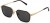 Colour Choice: Shiny Rose Gold / Black (0300) 🕶 (Smoke Solid Lens),  Frame Size (mm): Eye Size: <b>55</b> Bridge Size: <b>19</b> Sides: <b>145</b>