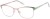 Colour Choice: Matt Rose Gold & Green (272),  Frame Size (mm): Eye Size: <b>52</b> Bridge Size: <b>16</b> Sides: <b>135</b>