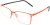 Colour Choice: Orange & Dark Gun (C4),  Frame Size (mm): Eye Size: <b>53</b> Bridge Size: <b>17</b> Sides: <b>145</b>