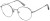 Colour Choice: Shiny Silver / Crystal Grey (202),  Frame Size (mm): Eye Size: <b>49</b> Bridge Size: <b>20</b> Sides: <b>145</b>