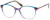 Colour Choice: Blue / Leopard / Purple (132),  Frame Size (mm): Eye Size: <b>50</b> Bridge Size: <b>17</b> Sides: <b>135</b>