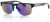 Colour Choice: Matt Black (104) 🕶 (Oil Slick Mirror Lens),  Frame Size (mm): Eye Size: <b>55</b> Bridge Size: <b>19</b> Sides: <b>147</b>