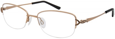 CHARMANT TITANIUM PERFECTION CH 12162 Semi-Rimless Glasses