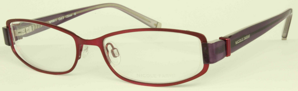 Inset Spectacles Nicole Farhi NF 0011 Spectacles InternetSpecs.co.uk