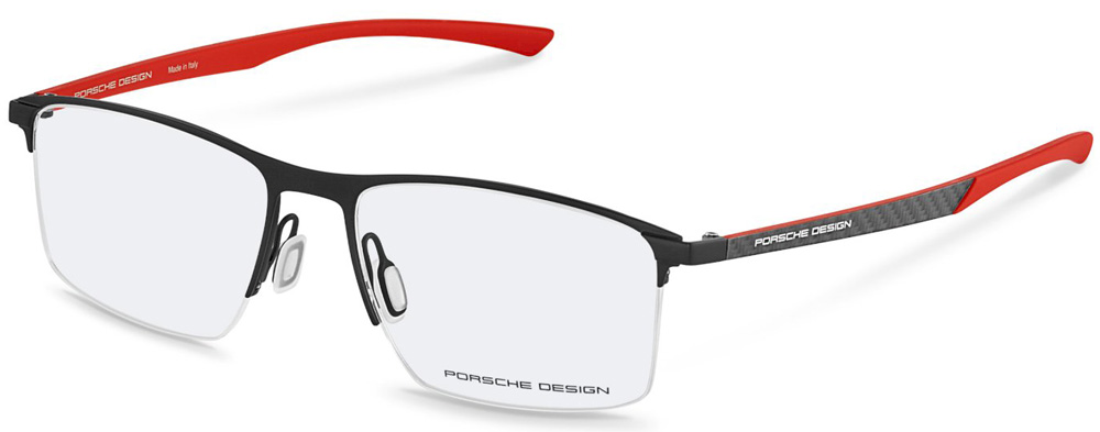 Plastic semi rimless glasses on sale