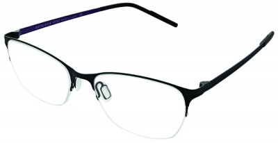REYKJAVIK EYES BLACK LABEL 'ELSA' Semi-Rimless Glasses