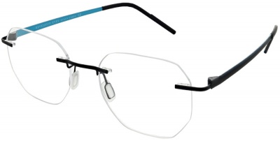 REYKJAVIK EYES BLACK LABEL 'HENRIK' Rimless Glasses