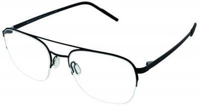 REYKJAVIK EYES BLACK LABEL 'RAKNAR' Semi-Rimless Glasses