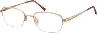 CHARMANT BLUE LABEL CH 16049 Semi-Rimless Glasses