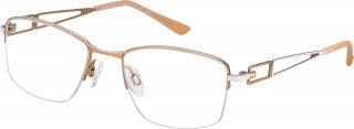 CHARMANT TITANIUM PERFECTION CH 12146 Semi-Rimless Glasses