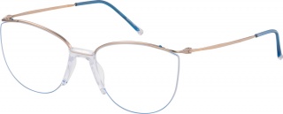 CHARMANT TITANIUM PERFECTION CH 16712 Semi-Rimless Glasses