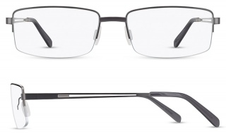 JENSEN 'JNT 903' Semi-Rimless Glasses