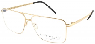 REYKJAVIK EYES BLACK LABEL 'ASKJA' 18K Gold Plated Glasses