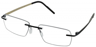 REYKJAVIK EYES BLACK LABEL 'ERIK' Rimless Glasses